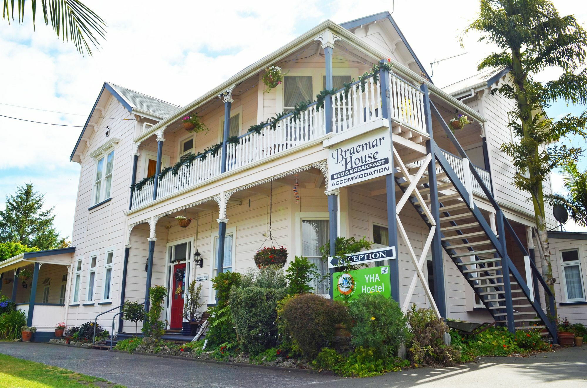 Braemar House B&B And Yha Hostel Whanganui Exteriér fotografie