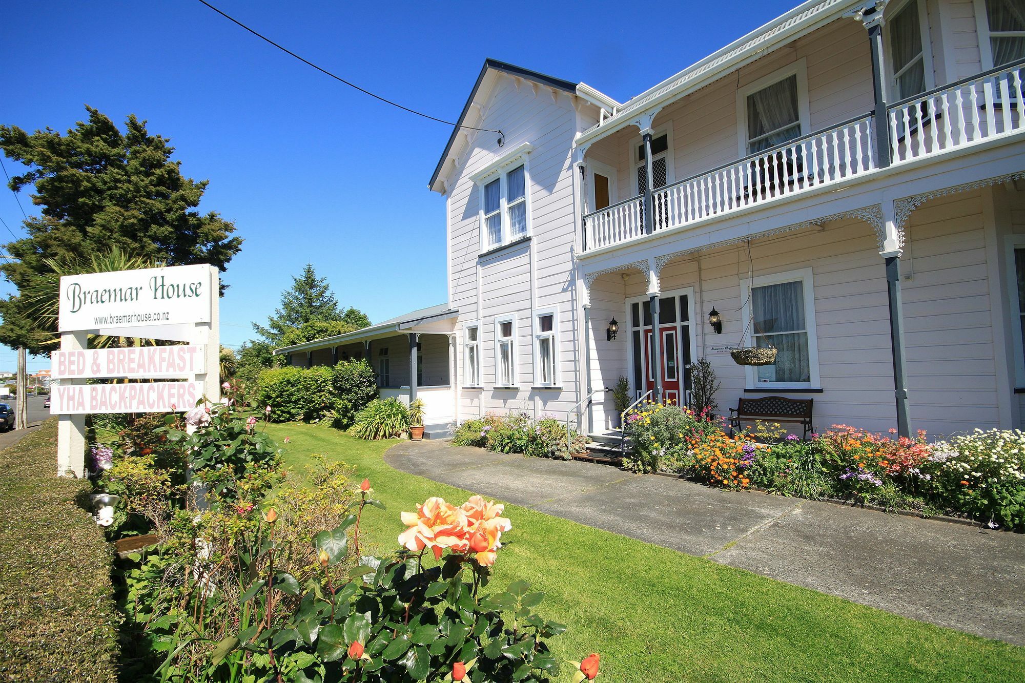 Braemar House B&B And Yha Hostel Whanganui Exteriér fotografie